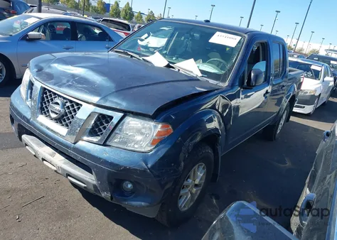 2017 Nissan Frontier Sv из США, поврежденный, VIN 1N6DD0EV9HN726543